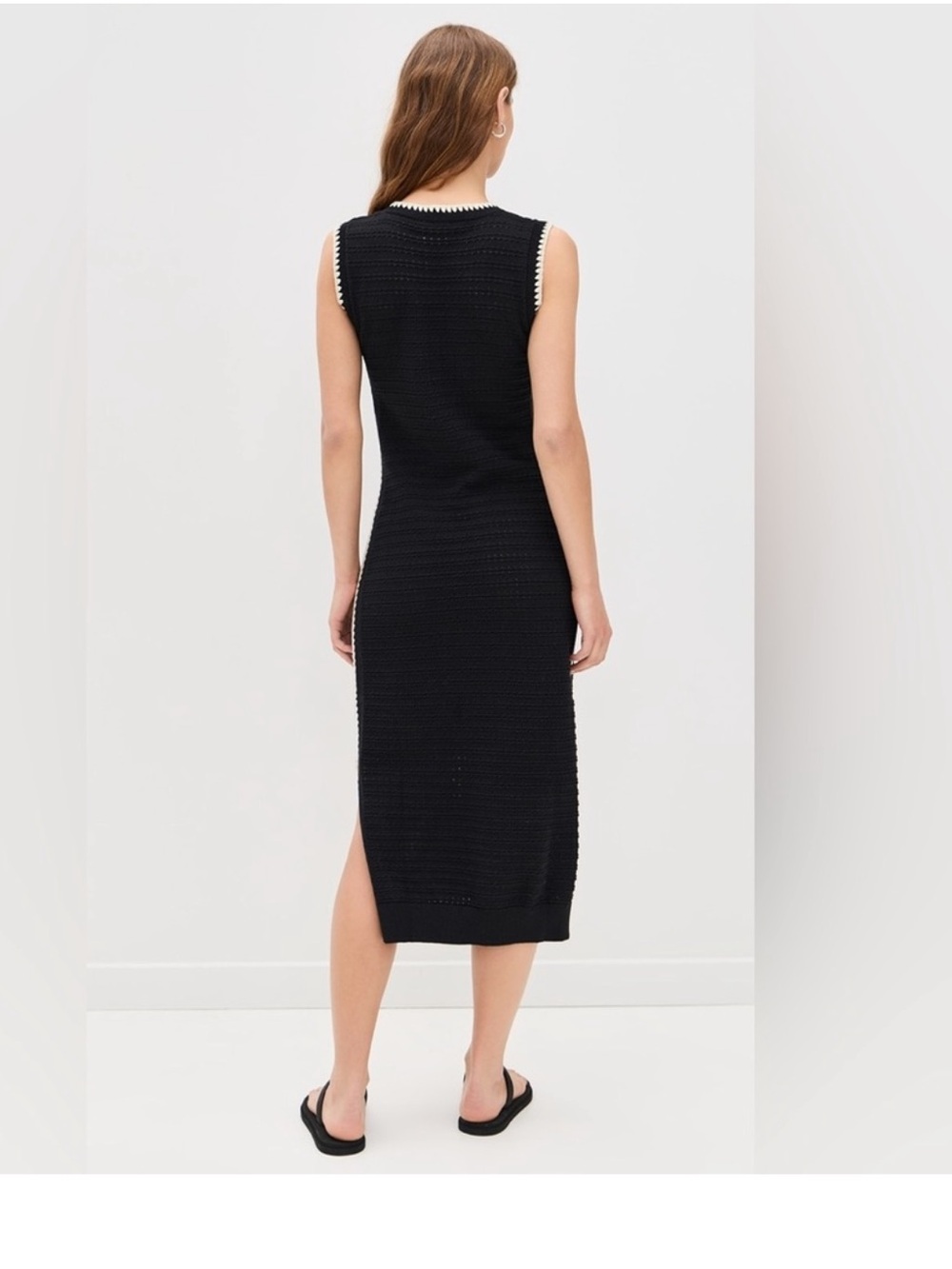 NWT VARLEY Dwight Tank Knit Midi Dress - Picture 5 of 10
